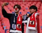 England v Japan: men’s international football friendly – live 5000
