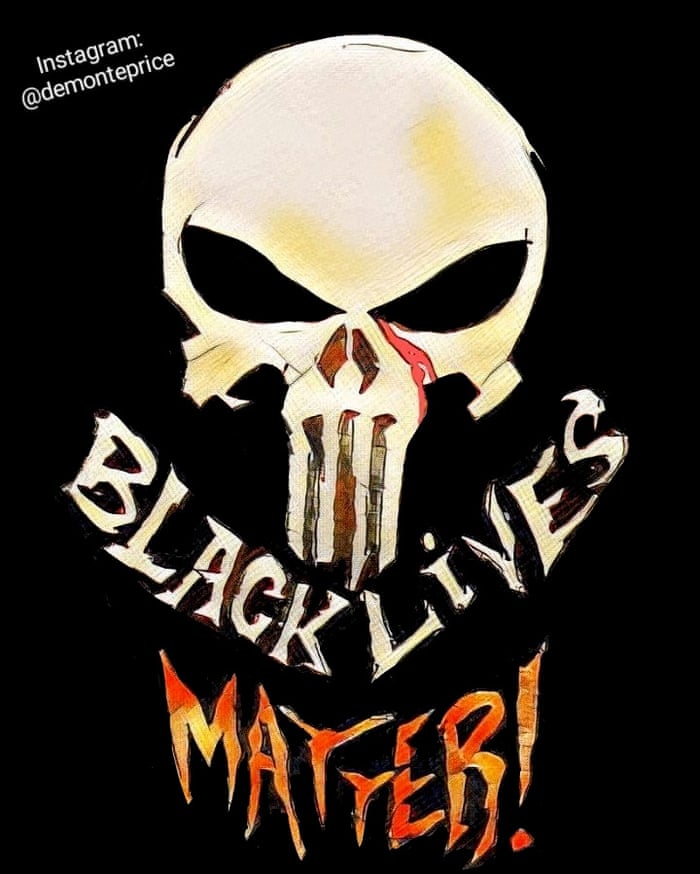 How Do You Stop The Far Right Using The Punisher Skull Make It A Black Lives Matter Symbol Books The Guardian