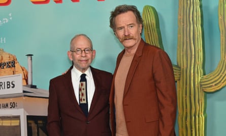 Actors Bob Balaban and Bryan Cranston attend the premiere of 'Asteroid City' in New York