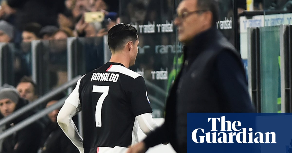 Cristiano Ronaldo angered by substitution in Juventus win over Milan