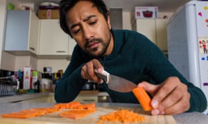 Rhik Sammadar chops carrots: ‘I don’t need a chop-faster racing trim.’