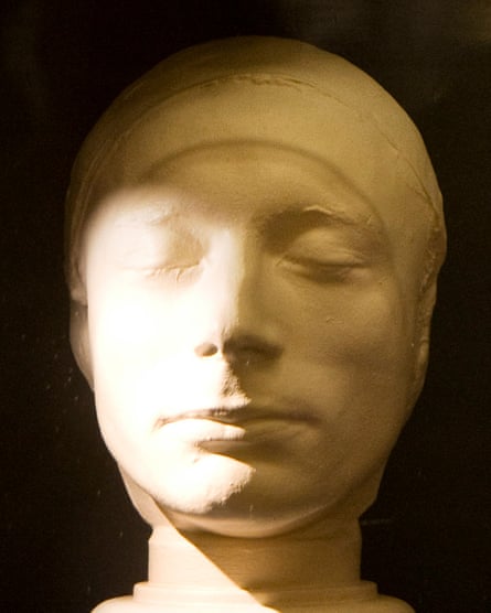 Keats’s life mask, in the Scottish National Portrait Gallery.