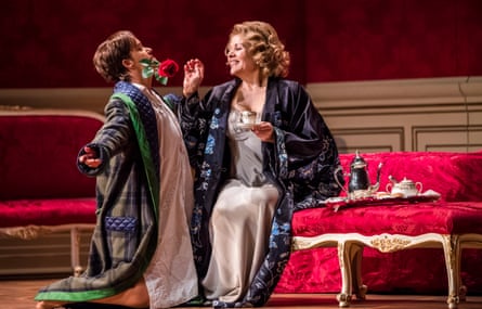 Rosy … Renée Fleming as the Marschallin, with Alice Coote as her lover Octavian.