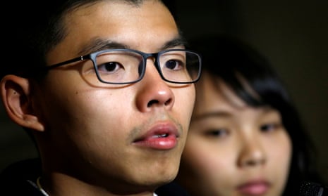 Former student leader Joshua Wong was arrested this morning for his alleged role in Hong Kong protests.