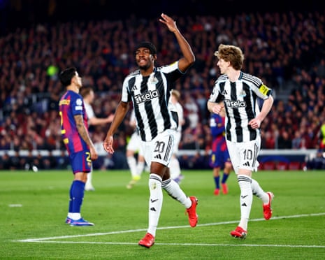 Barcelona v Newcastle: Champions League last-16 second leg – live