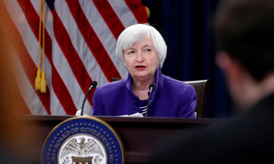 Janet Yellen in December 2017. Yellen will take the job during one of the most trying economic times in modern history.