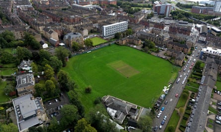 Hamilton Crescent Cricket Ground was the venue for the first ever international between Scotland and England in 1872