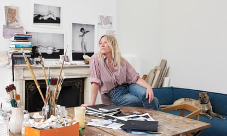 Bartley di studionya bersama Pangeran si pencuri.