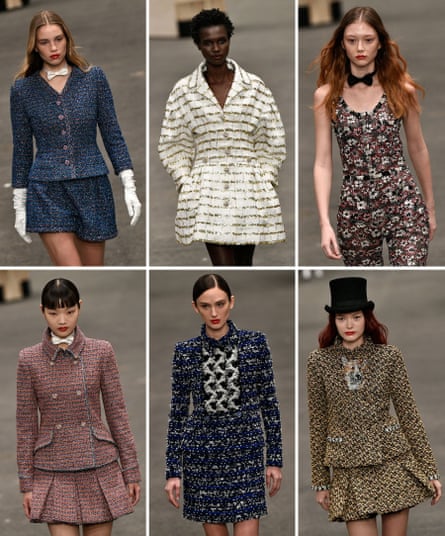 Les looks du défilé de Chanel à la semaine de la mode à Paris.