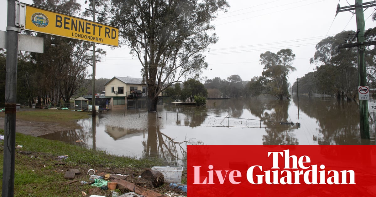 Australia news live: PM says NSW flood disaster payment available from tomorrow; Commonwealth Bank passes on rate rise in full