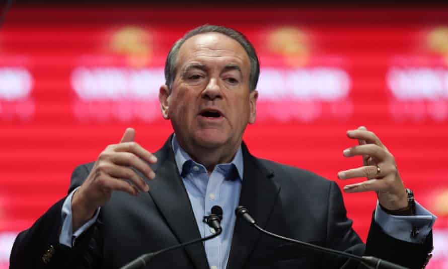 Republican presidential candidate Mike Huckabee.