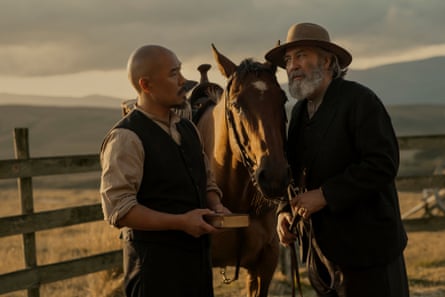 Hoon Lee as Lee, Ciarán Hinds as Samuel Hamilton in East of Eden.