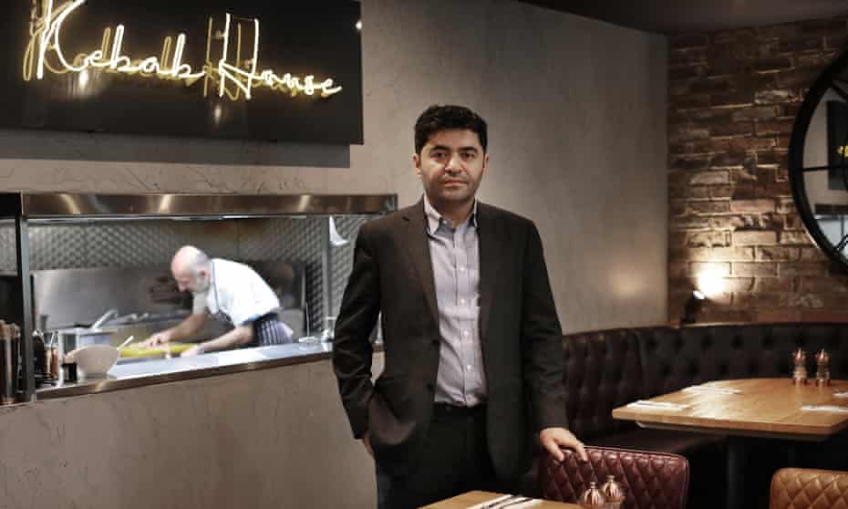 Ibrahim Dogus, owner of Southbank Charcoal Kebab Kitchen