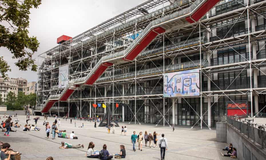 The Pompidou Centre in Paris.