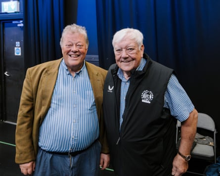 Actor Tim Hudson and Tony Rowe
