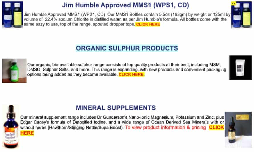 Australia S Drug Regulator Launches Court Action Against Church Touting Bleach As Covid 19 Cure Health The Guardian