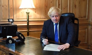 May S Plan Sticks In The Throat Says Boris Johnson As He Resigns Over Brexit Politics The Guardian