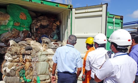 Sri Lanka returns illegal waste to Britain | Sri Lanka | The Guardian