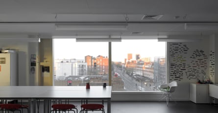 The view from the art room, Hackney Free School