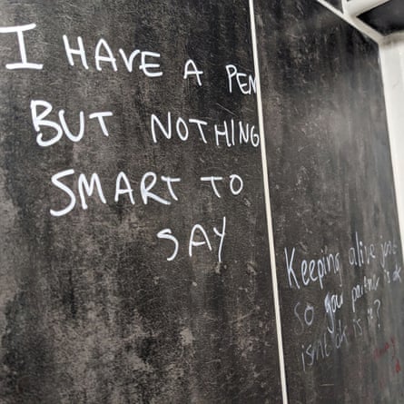 Graffiti at the Rutland Arms, Sheffield.