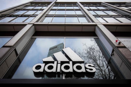 An Adidas store front