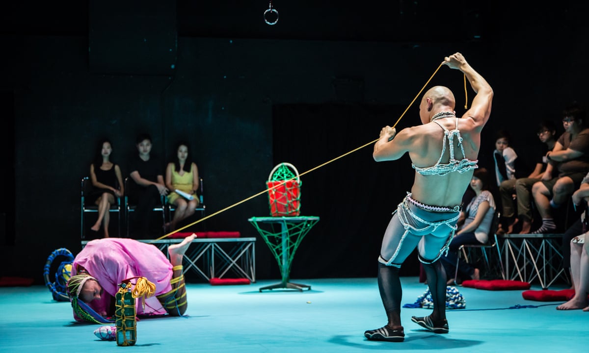 young nude girl tied with jump rope Shibari: pushing boundaries in the ancient Japanese practice of knot tying | Stage | The Guardian