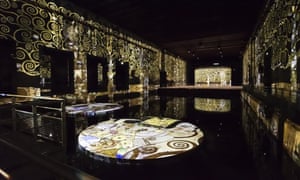 klimt space bassins de lumiere