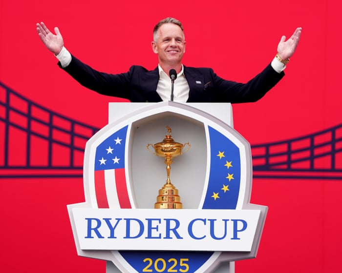 Home fans turn up heat on Luke Donald at fiery Ryder Cup opening ceremony
