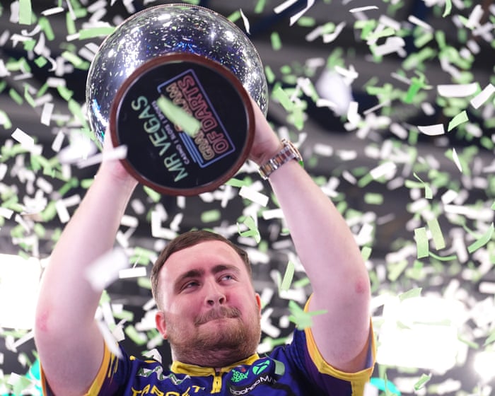 Luke Littler becomes youngest PDC world No 1 on way to Grand Slam of Darts glory