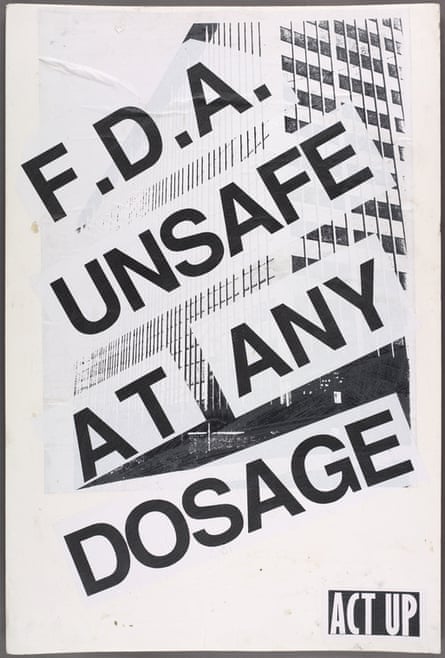 Act Up FDA poster
