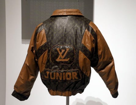 Louis Vuitton Customize Leather Coat (Dapper Dan) for Sale in