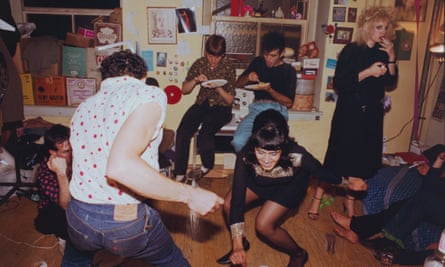Goldin’s Twisting At My Birthday Party, New York City, 1980.