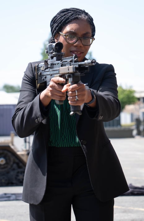 Kemi Badenoch at Carver Barracks