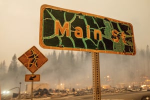 A street sign stands in central Greenville.