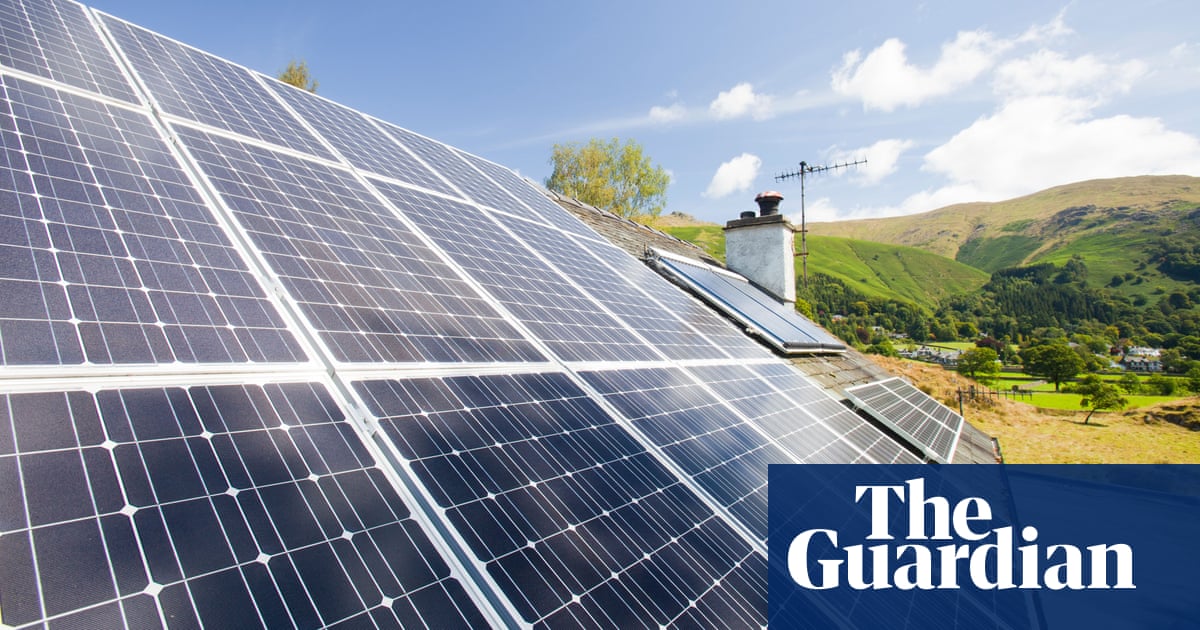 ‘It’s hot’: UK interest in solar power heats up as energy bills soar
