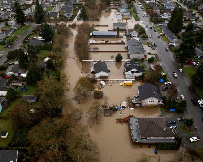 Washington state flood waters receding after days of rescues and evacuations