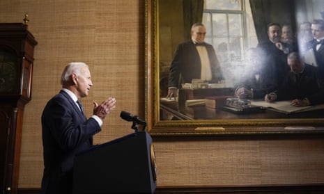 Biden at the White House on Wednesday.
