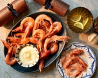 Jacob Kenedy's chilled shrimp and brandy mayonnaise.