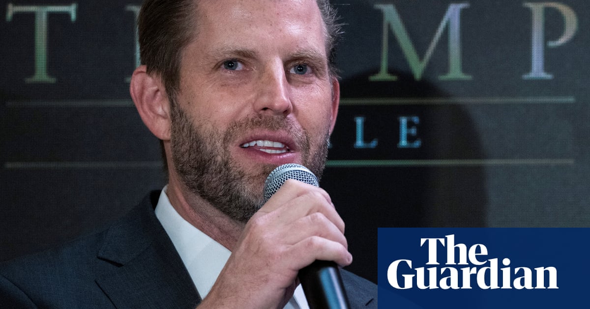 Eric Trump suggests he could run for president when his father's term ends