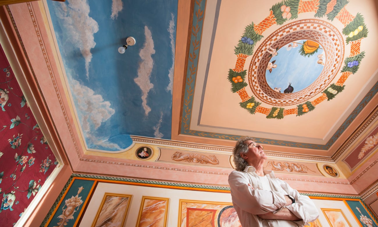 Suddenly feeling extremely ashamed of my apartment decor. Photograph: Graeme Robertson for the Guardian.