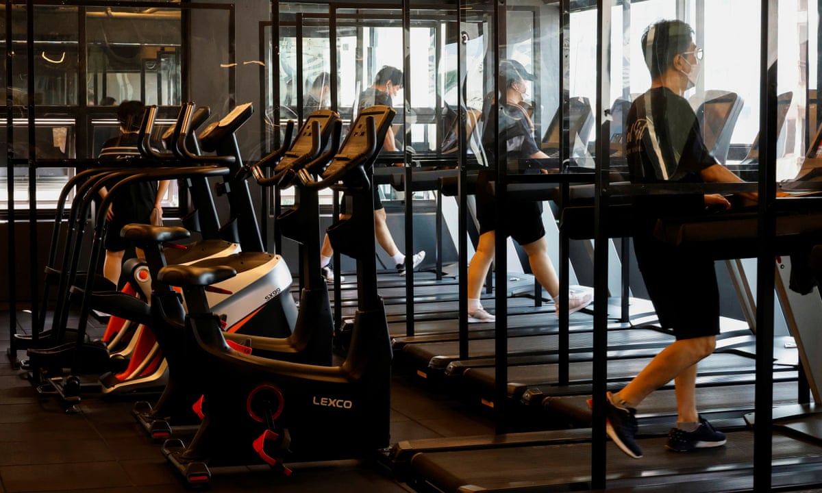 No Permission to Dance: South Korea Covid rules enforce slower music in gyms | South Korea | The Guardian