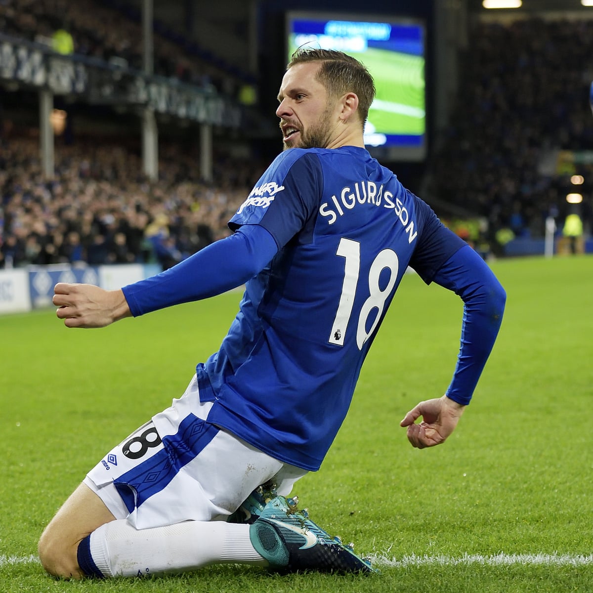 Struggling Gylfi Sigurdsson embodies Everton&#39;s malaise for Sam Allardyce |  Everton | The Guardian
