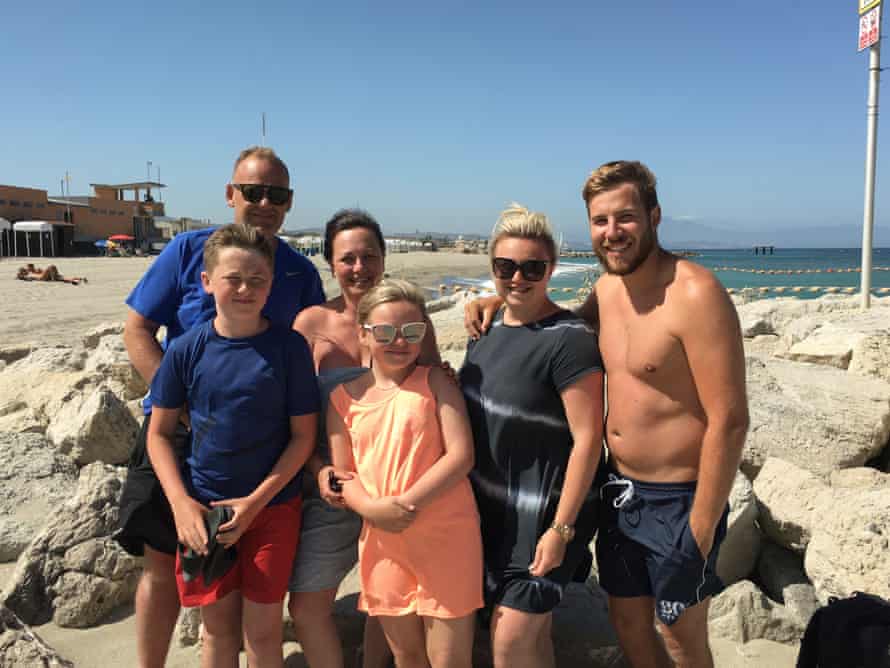 Family on Eastern Beach