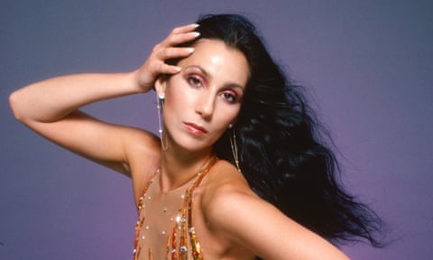 Cher in full 1978 disco-diva mode.