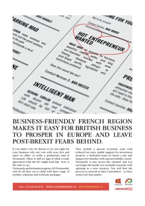 Normandy Times advert