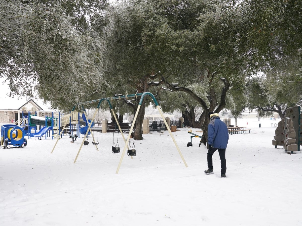 Texas Power Outages Continue As 100m Americans On Winter Weather Alert Us News The Guardian Texas Power Outages Continue As 100m Americans On Winter Weather Alert Us News The Guardian