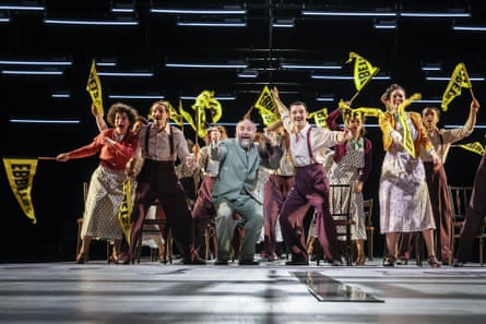 ‘You’ve got to find a way to celebrate the epic scale of the space’ … Death of a Salesman.