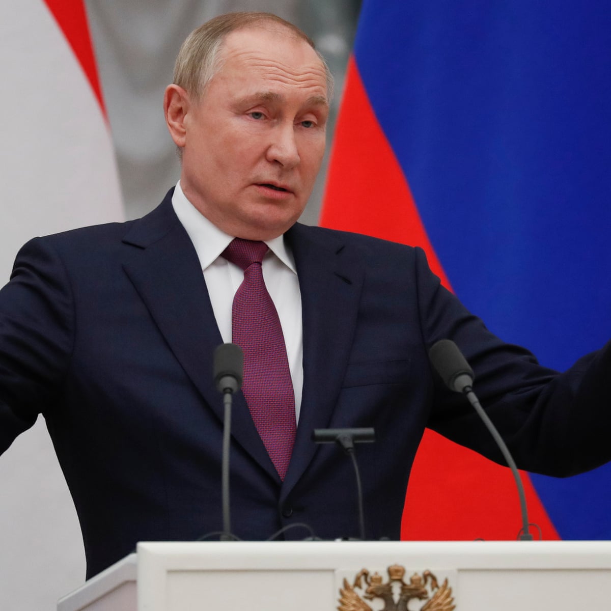 Ukraine crisis: Putin accuses US of ignoring Russian security ...