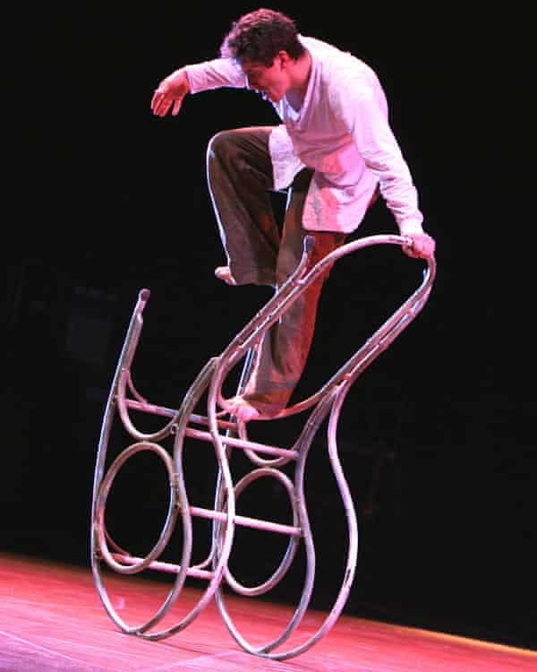 James Thierrée in Au Revoir Parapluie at Sadler's Wells, London, in 2007.