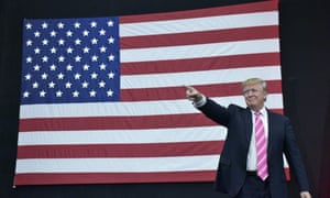 Donald Trump at a rally in Pennsylvania in October.